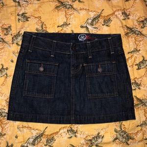 Cute! 1969 Gap Jeans limited edition mini skirt